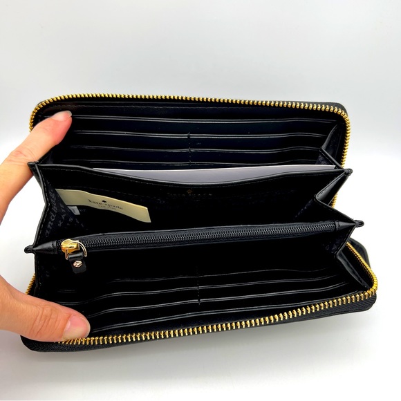 KATE SPADE Hawthorn Lane Swans Lacey Wallet - PWRU5136 - Picture 5 of 7